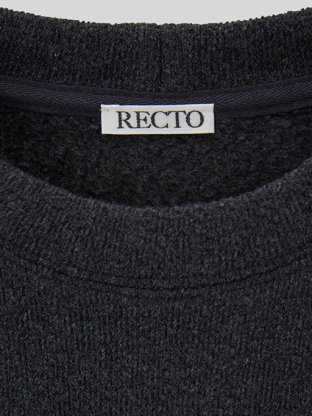 Recto MENS RC EMBROIDERED SWEATSHIRT (CHARCOAL GREY)