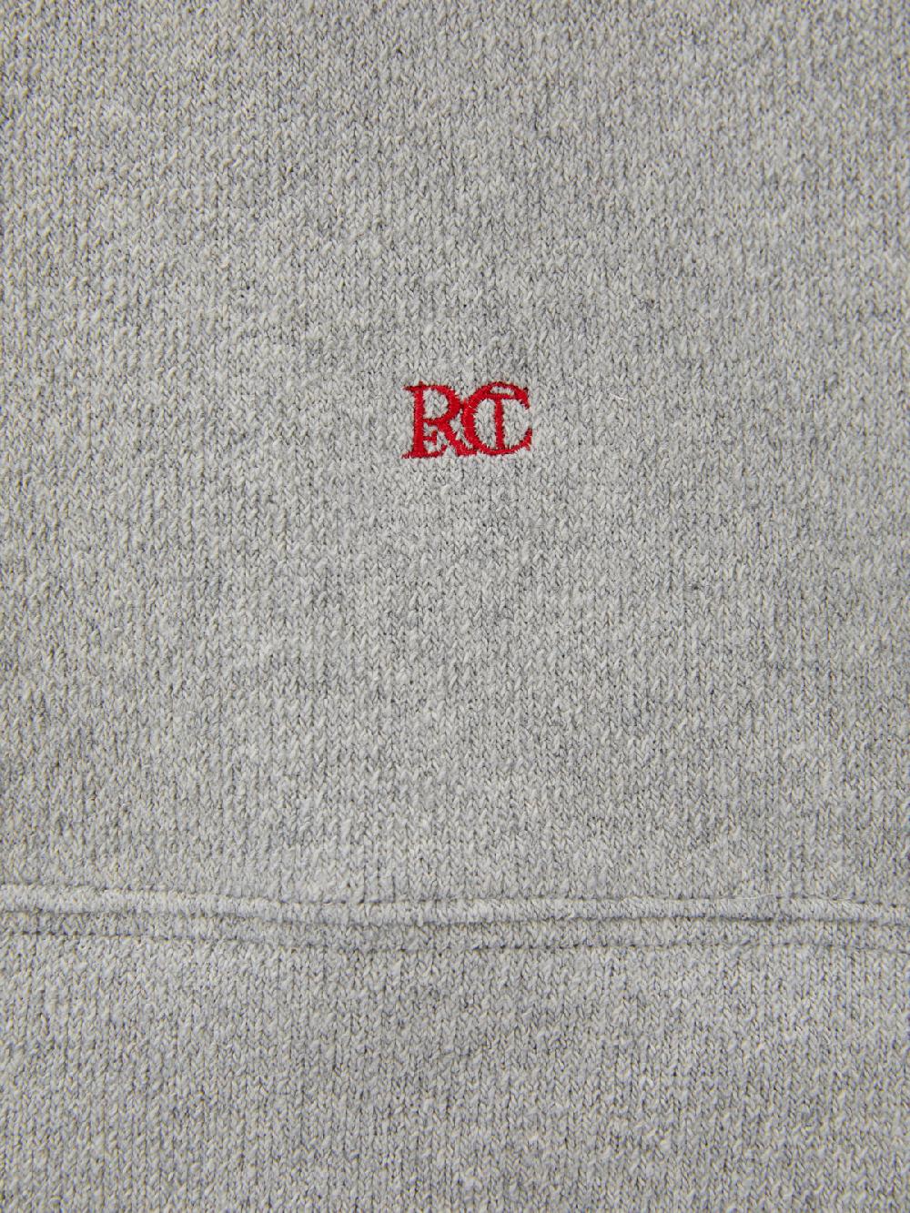 Recto MENS RC EMBROIDERED SWEATSHIRT (MELANGE GREY)