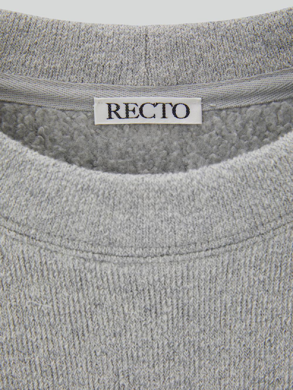 Recto MENS RC EMBROIDERED SWEATSHIRT (MELANGE GREY)