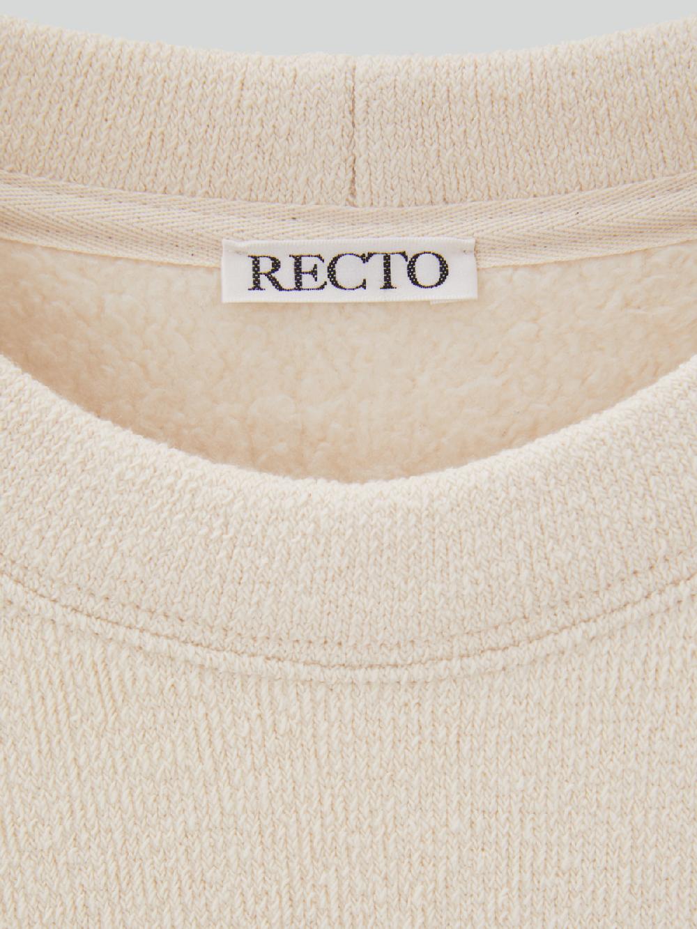 Recto MENS RC EMBROIDERED SWEATSHIRT (OATMEAL)