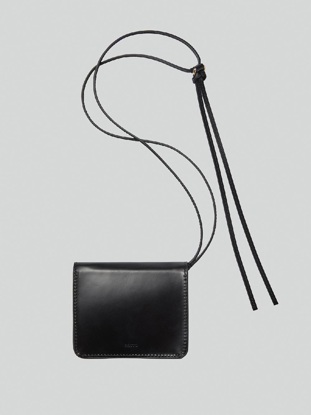 Recto MINI POCKET NECKLACE (BLACK)