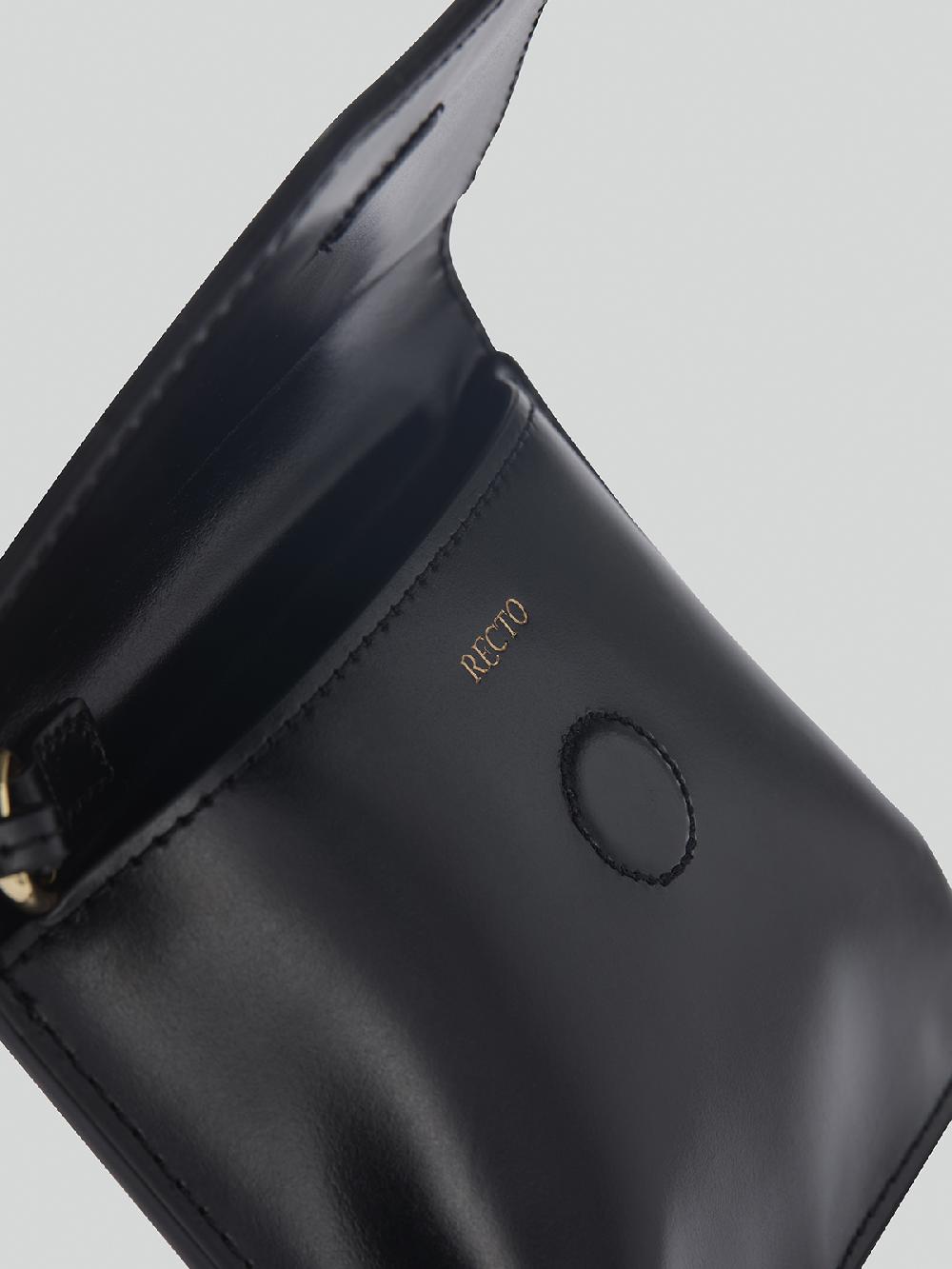 Recto MINI POCKET NECKLACE (BLACK)