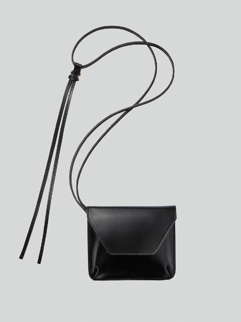 recto MINI POCKET NECKLACE (BLACK)