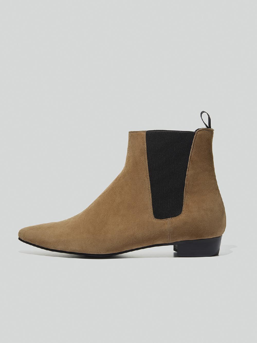 Recto MONTANA SUEDE CHELSEA BOOTS (TAN)