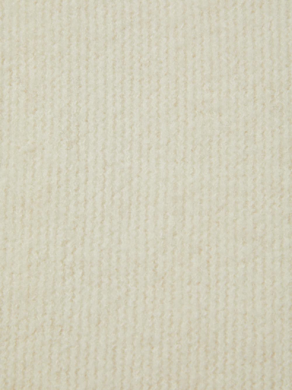 Recto PETIT WOOL KNIT MUFFLER (IVORY)