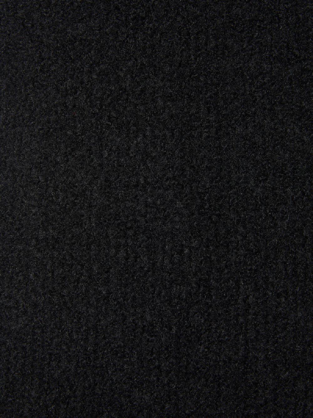 Recto PETIT WOOL KNIT MUFLLER (BLACK)