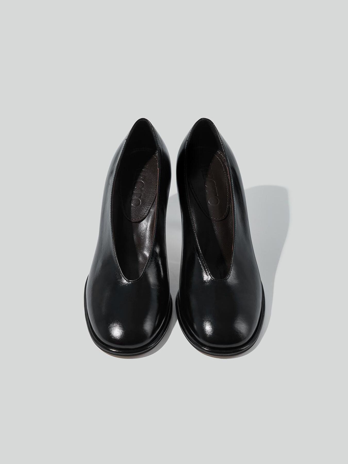 Recto POPPY ROUNDED TOE PUMPS (BLACK)