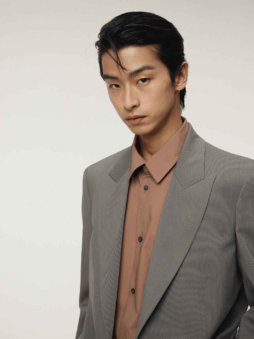 Recto POWDERY COTTON CLASSIC SHIRT (RUST PINK)