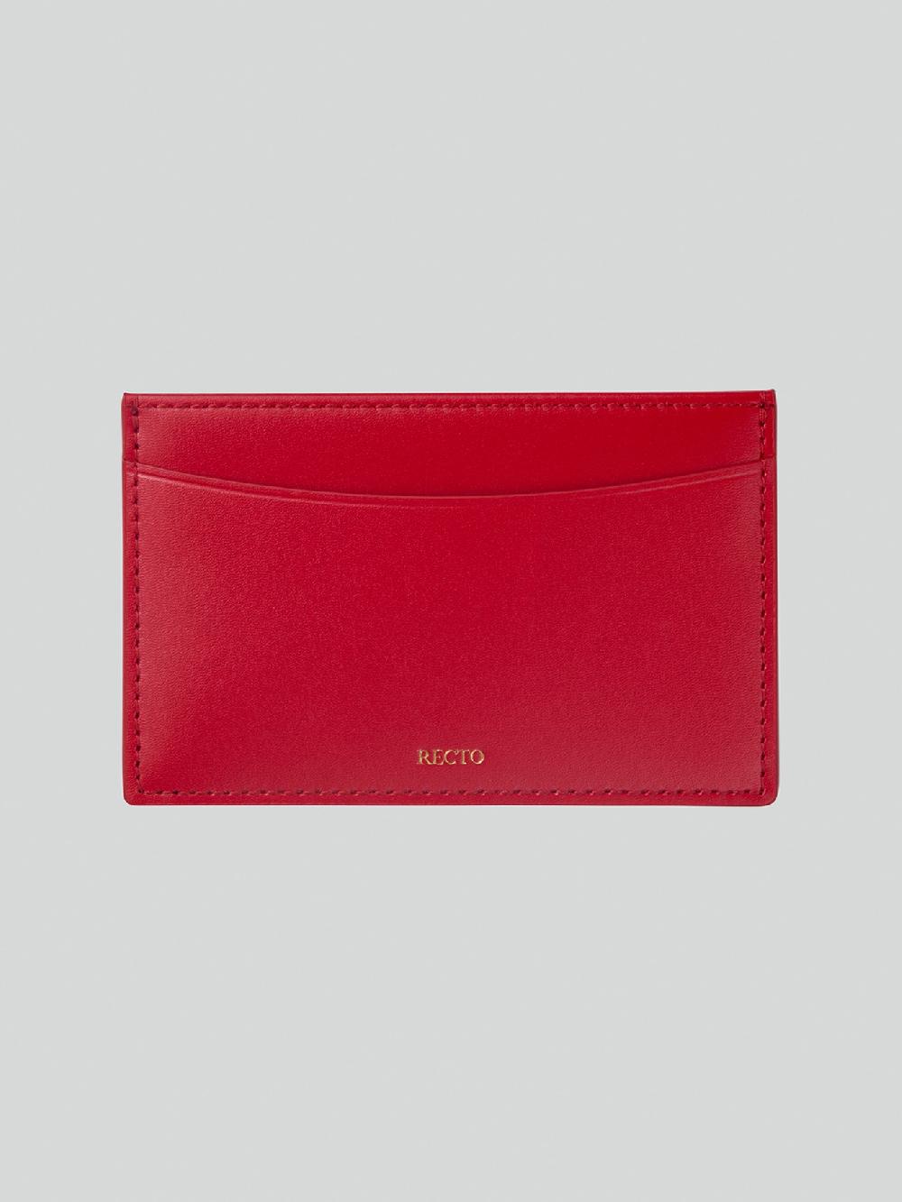 recto RC CARD WALLET (SCARLET RED)