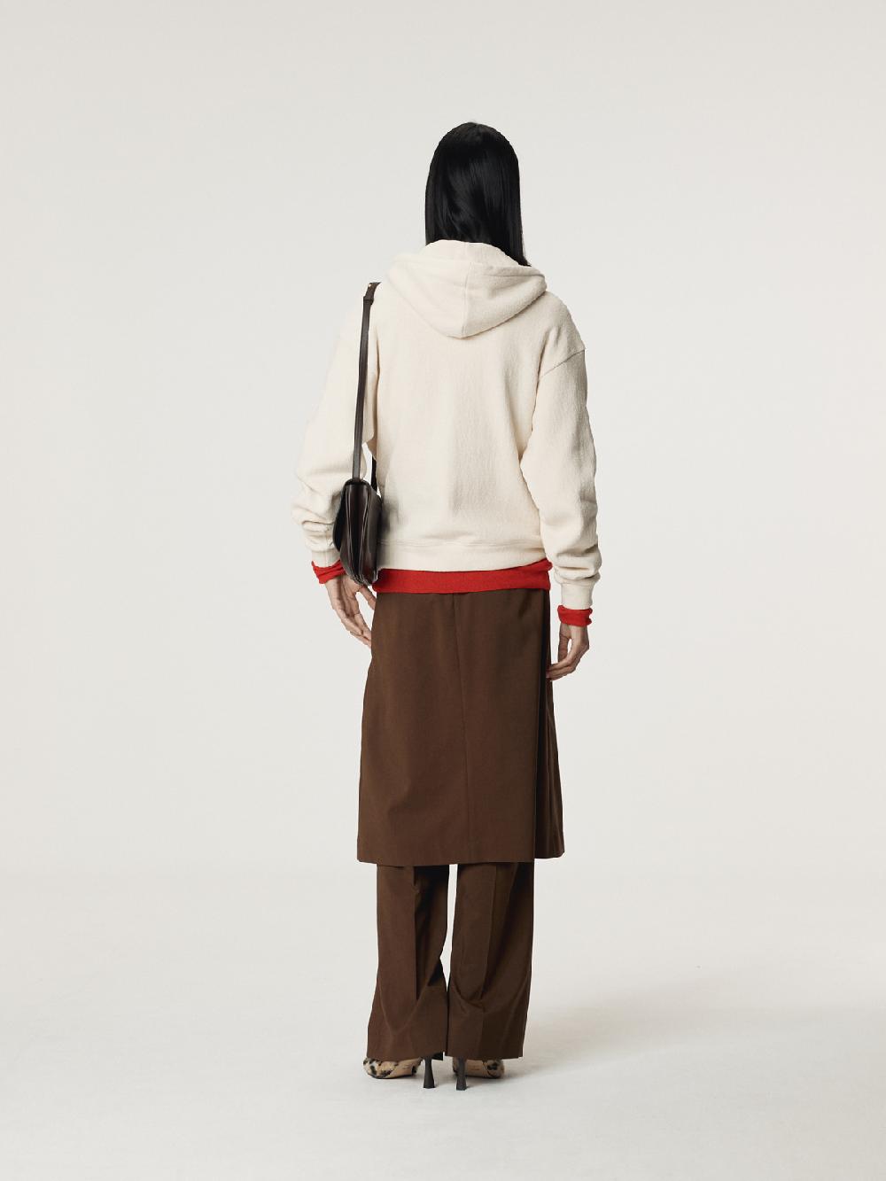 Recto RC EMBROIDERED HOODIE (OATMEAL)