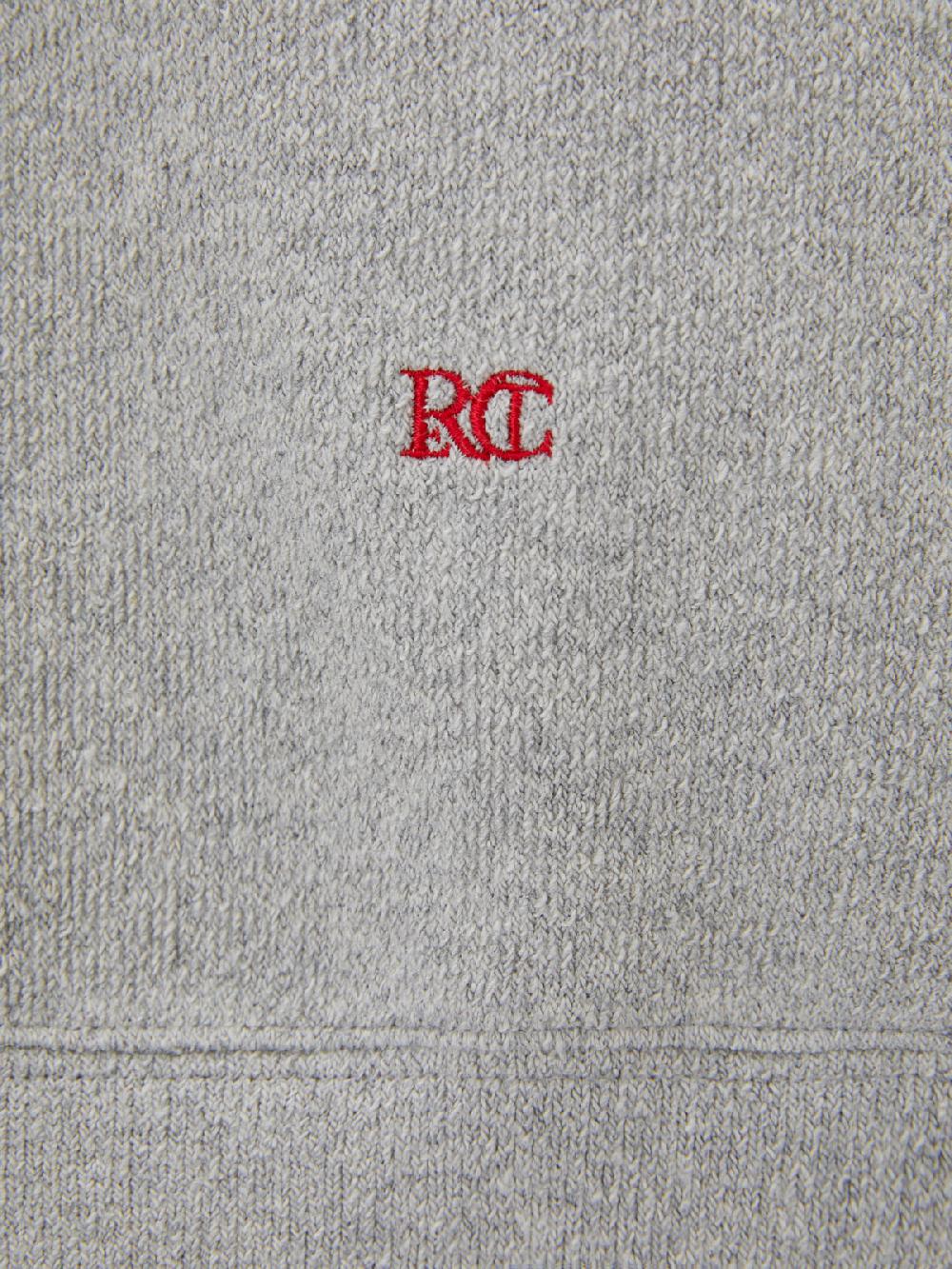Recto RC EMBROIDERED SWEATSHIRT (MELANGE GREY)