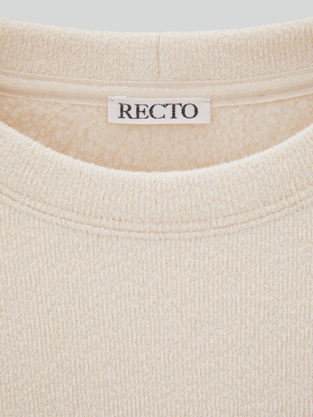 Recto RC EMBROIDERED SWEATSHIRT (OATMEAL)