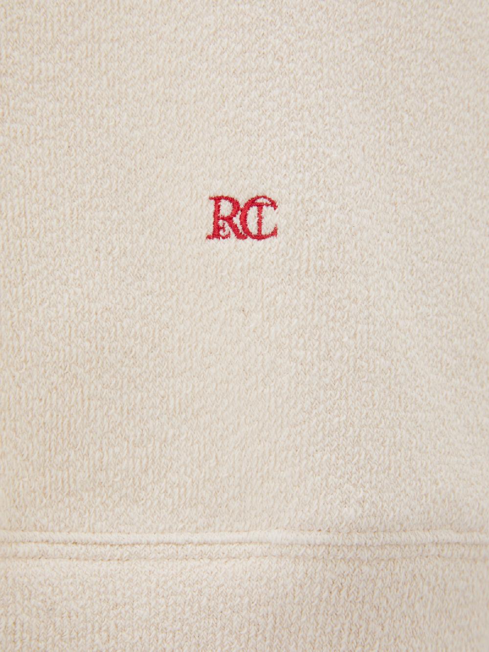 Recto RC EMBROIDERED SWEATSHIRT (OATMEAL)