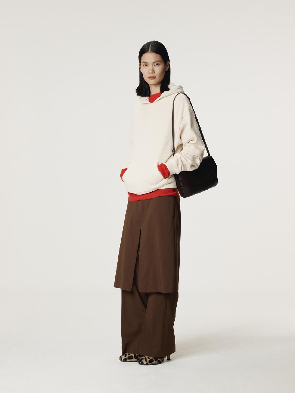 Recto RC LAYERED SKIRT PANTS (TOBACCO)