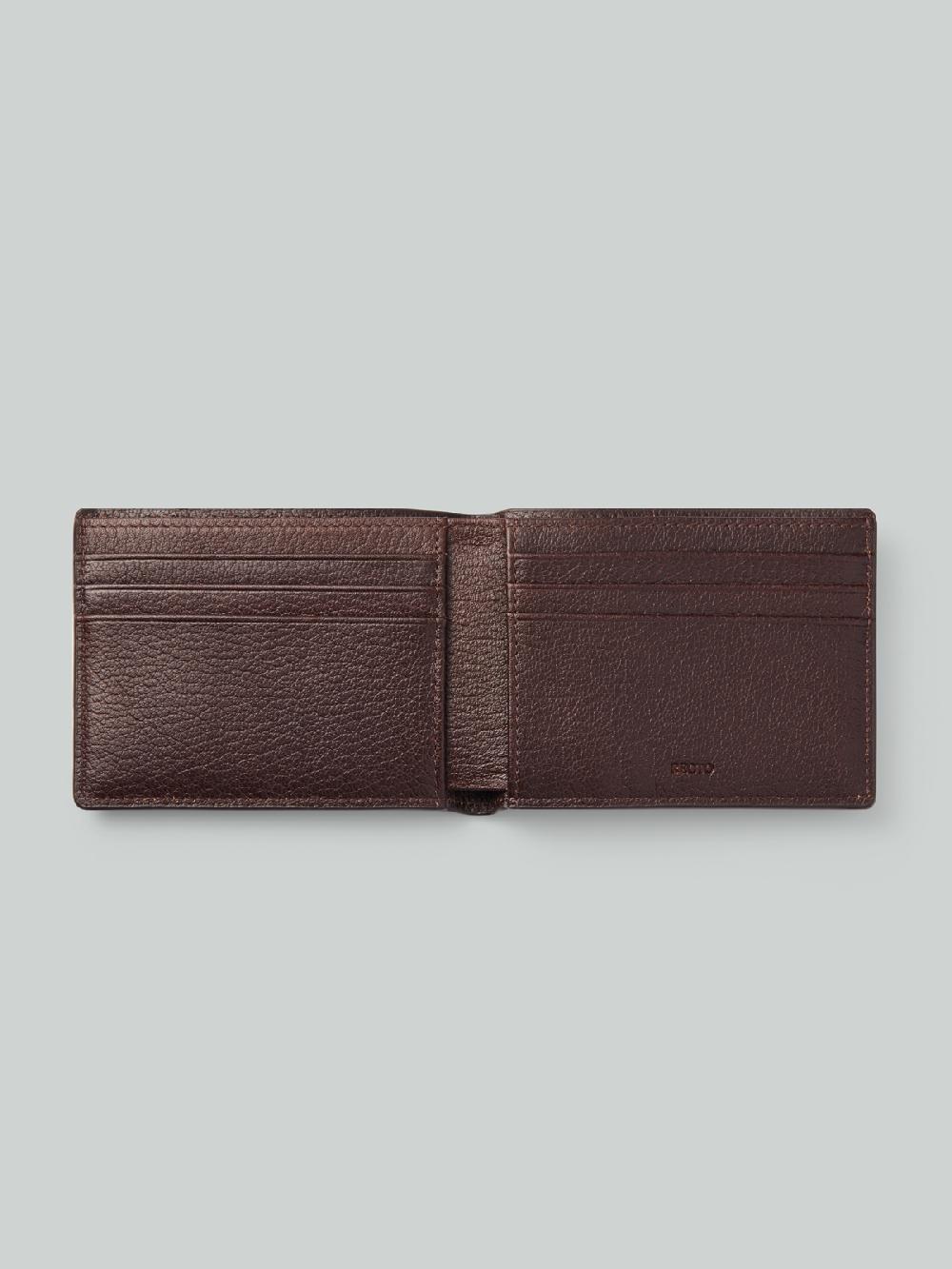 Recto RC LEATHER WALLET (RUM)