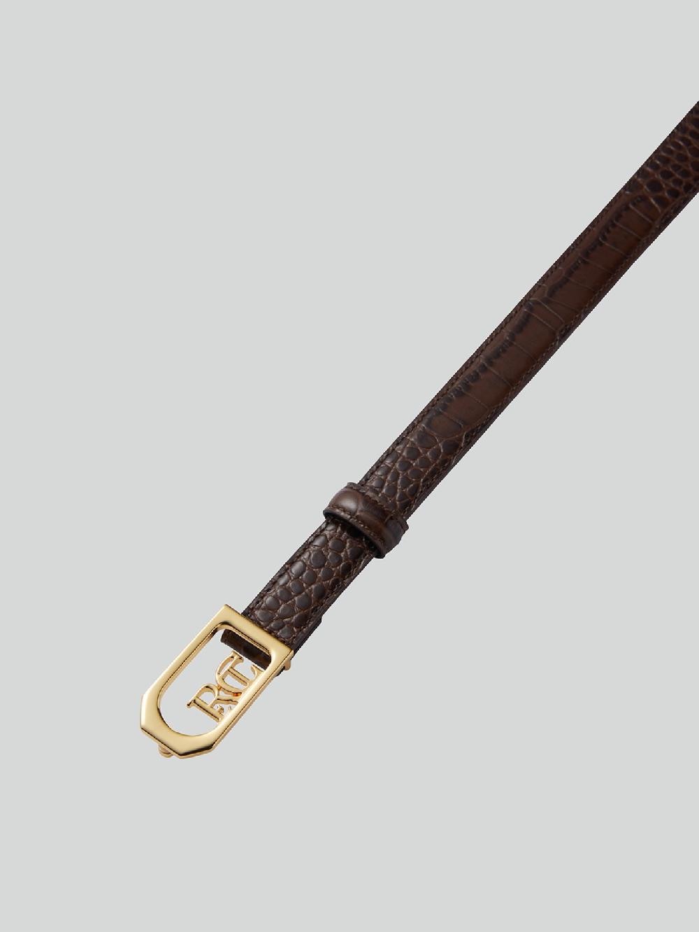 recto RC LOGO DADDY BELT (VINTAGE BROWN)