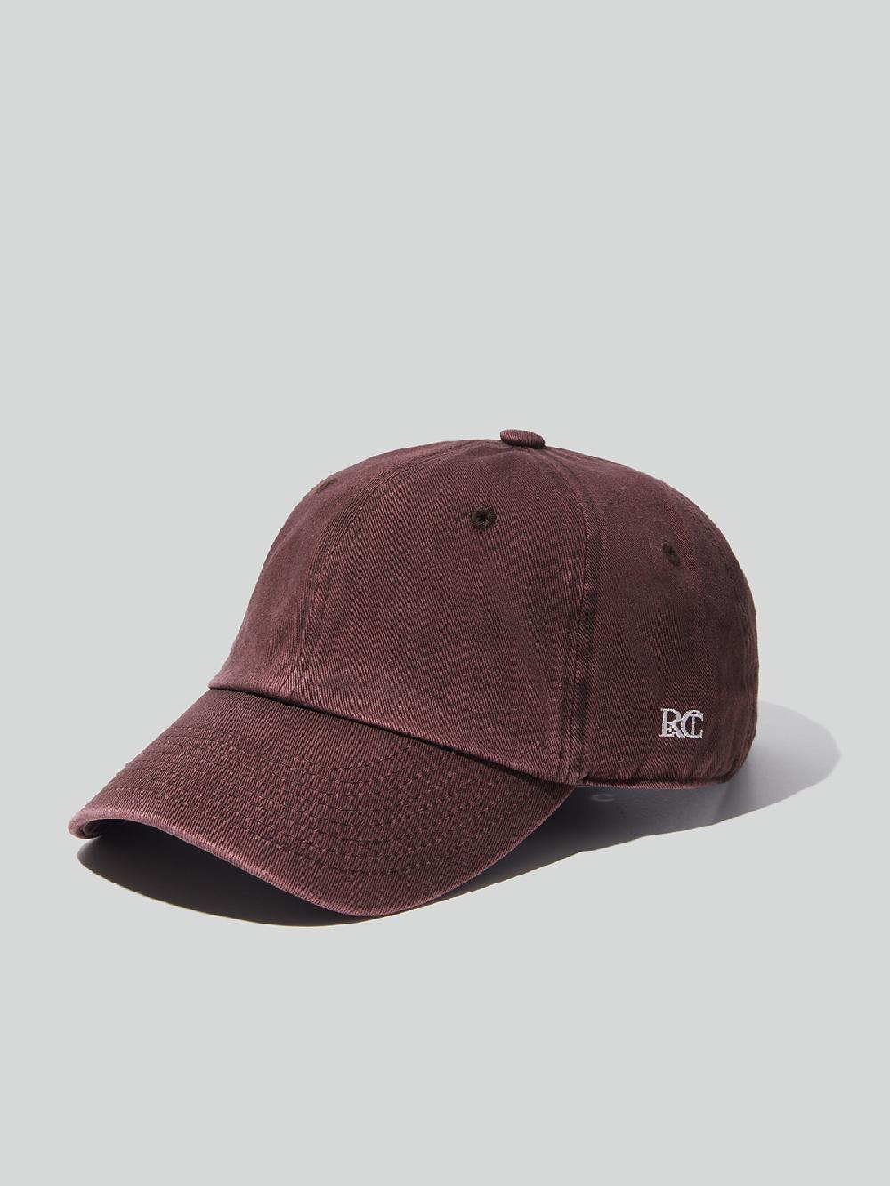 Recto RC LOGO VINTAGE WASHING BALL CAP (BURGUNDY)