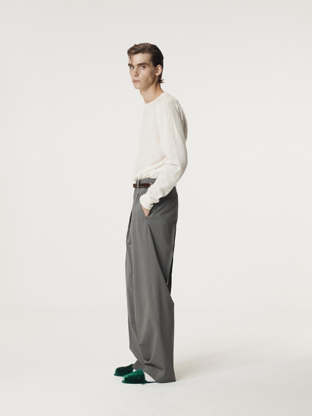 Recto RC SHEER KNIT TOP (CREAM)