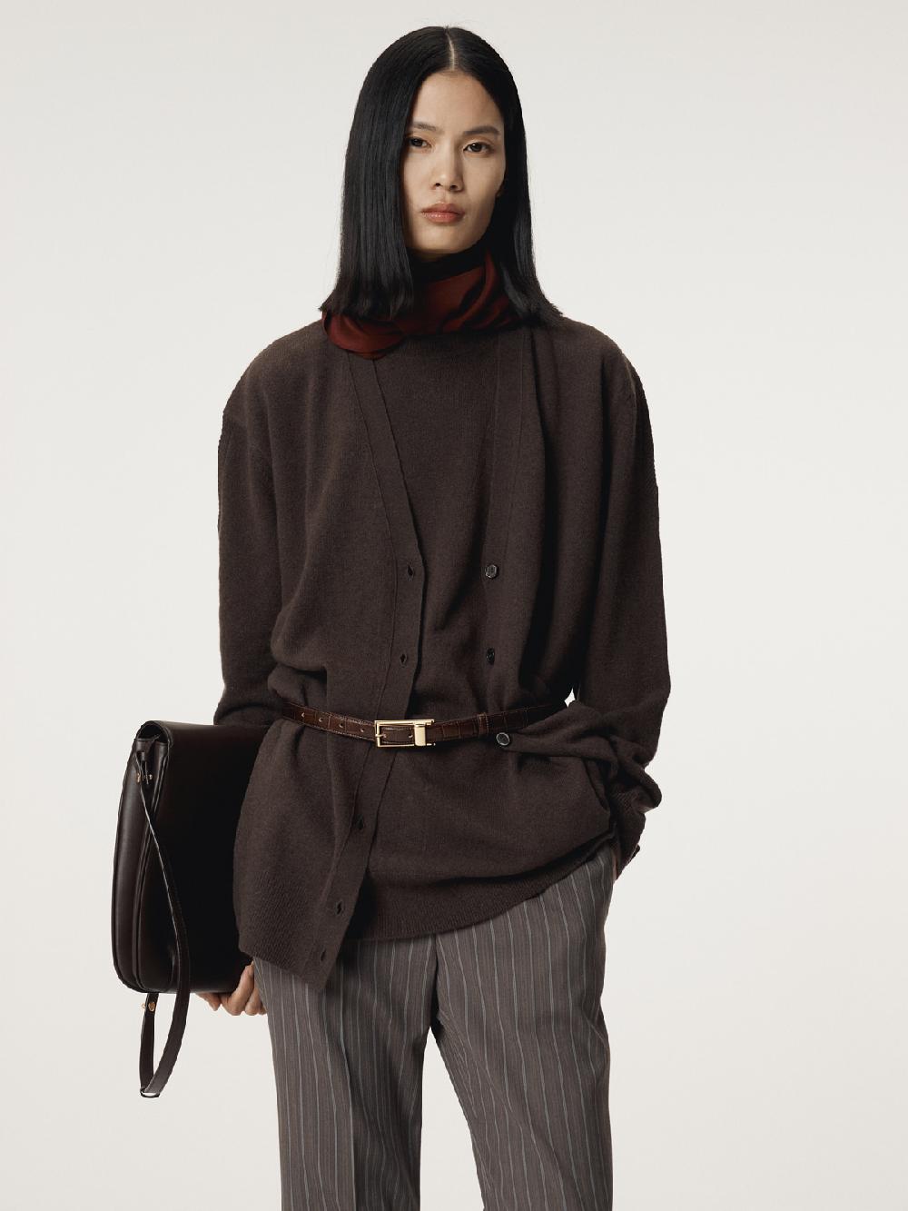 Recto RC SILK SCARF (WINE)