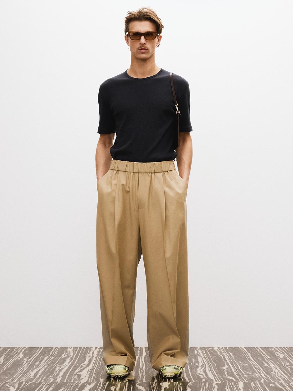 recto RECTO LOGO RIBBED JERSEY T-SHIRT (NAVY)