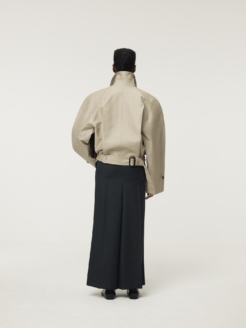 Recto REGLAN SLEEVES COTTON JUMPER (LIGHT TAUPE)