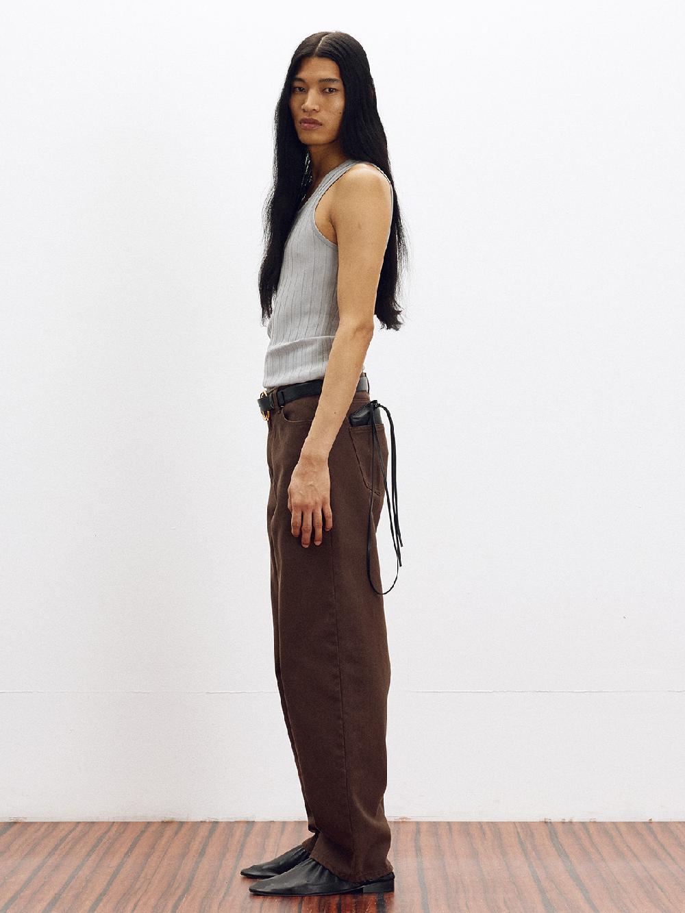 Recto REGULAR FIT DENIM PANTS (VINTAGE BROWN)