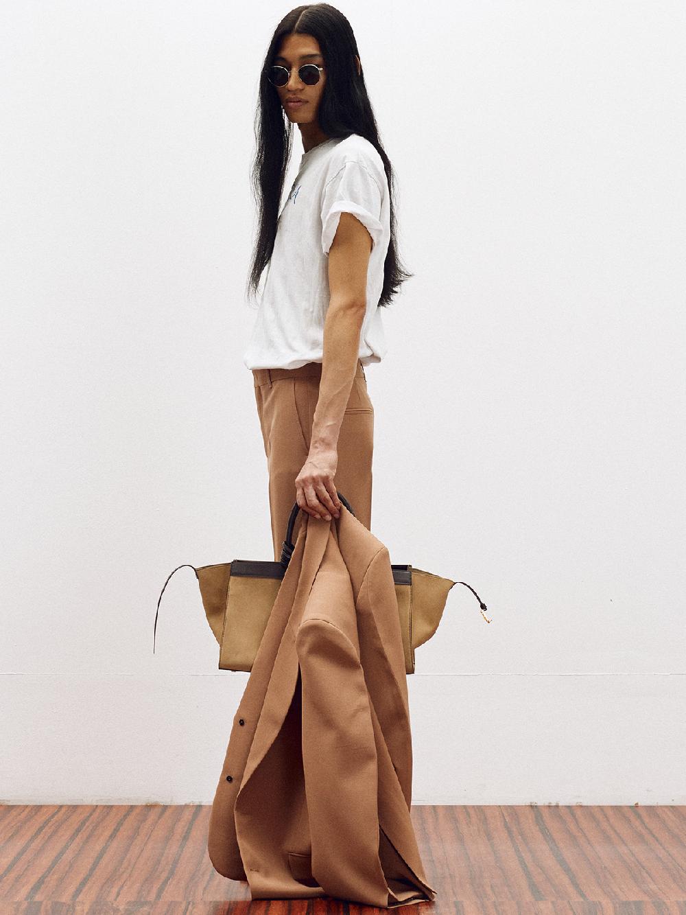 Recto SIGNATURE RC FLARED PANTS (ROSE BEIGE)