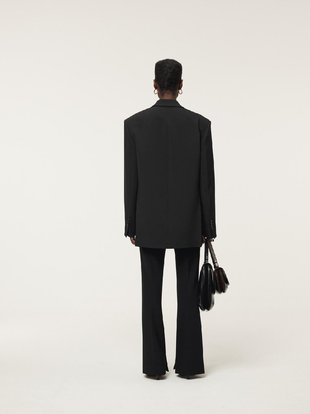 Recto SIGNATURE SINGLE BREASTED JACKET (BLACK)