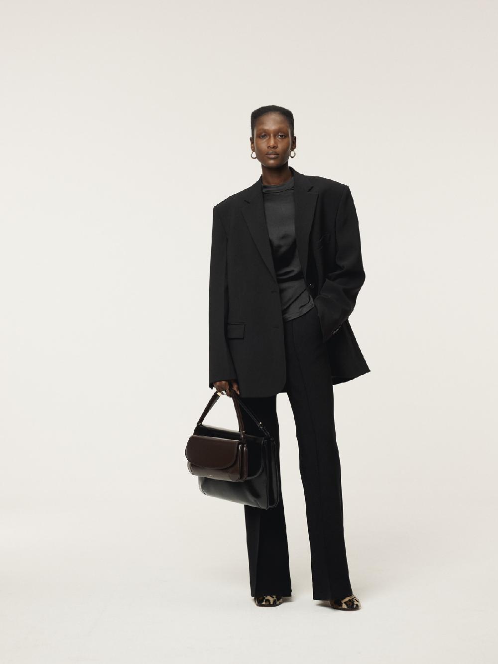 Recto SIGNATURE SINGLE BREASTED JACKET (BLACK)