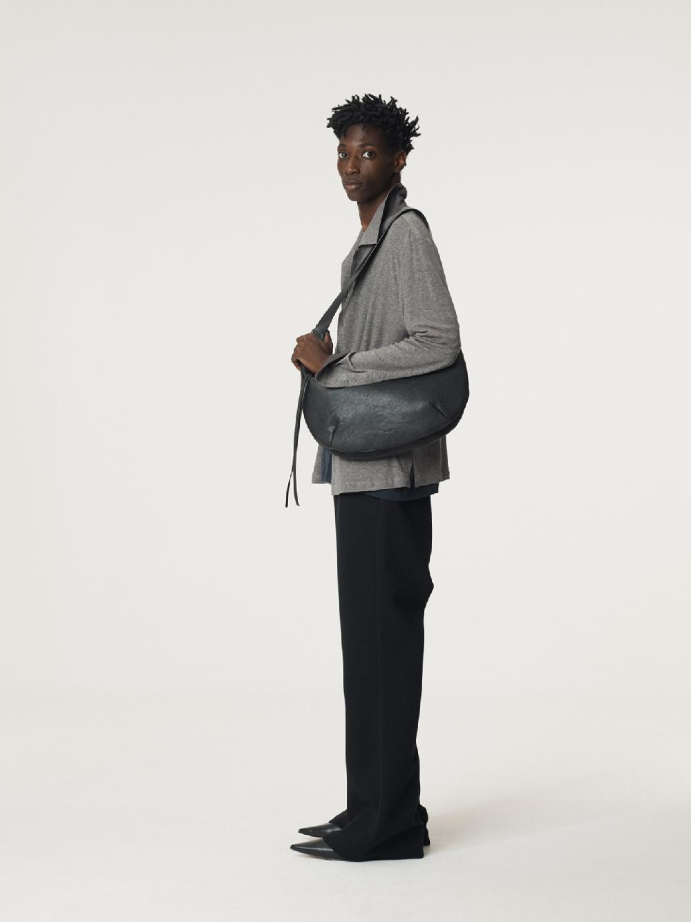 Recto SLIM FIT JERSEY SHIRT (MELANGE GREY)