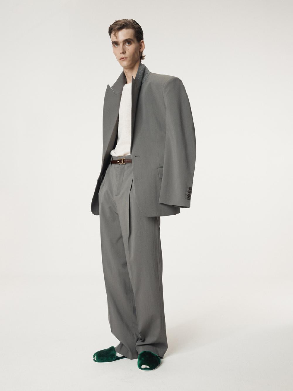 Recto STRUCTURED SINGLE SUIT JACKET (MIDNIGHT GREY)