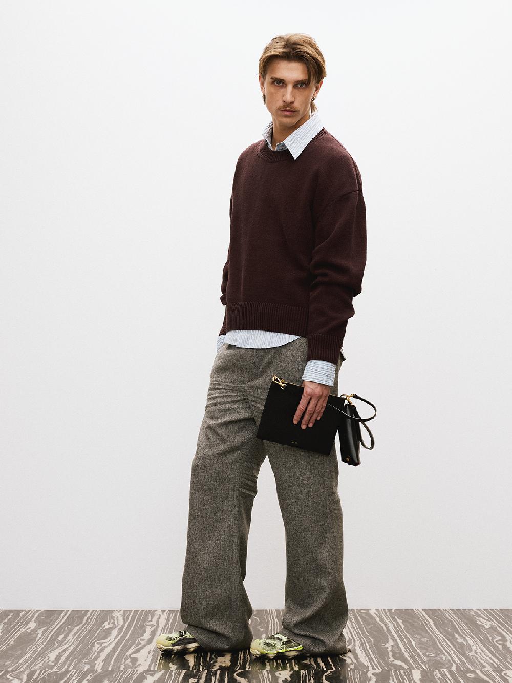 Recto SUMMER NIGHT KNIT SWEATER (VINTAGE BROWN)