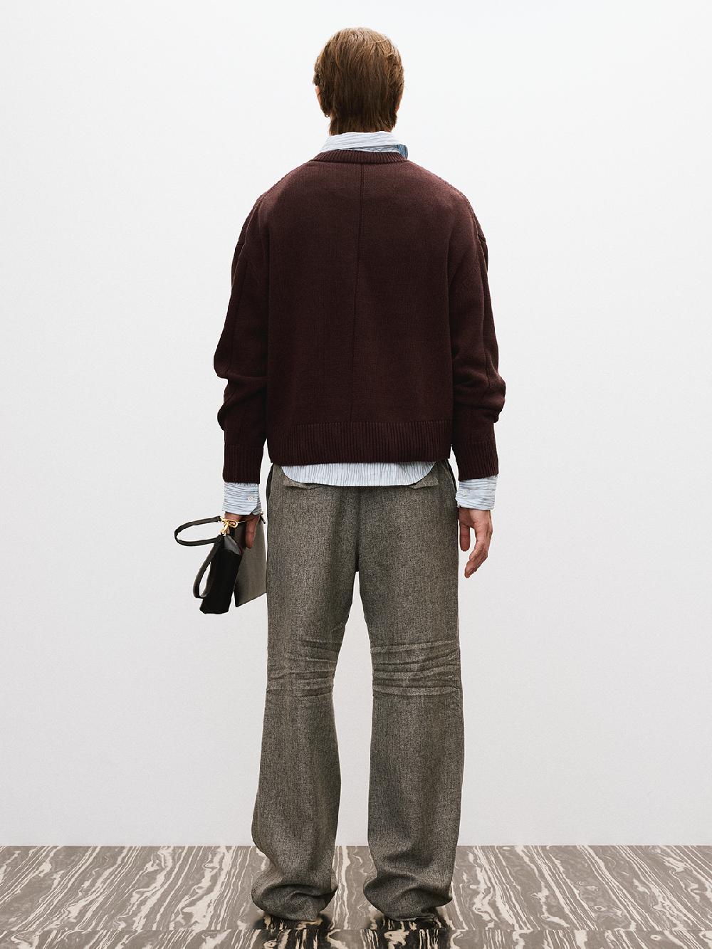 Recto SUMMER NIGHT KNIT SWEATER (VINTAGE BROWN)