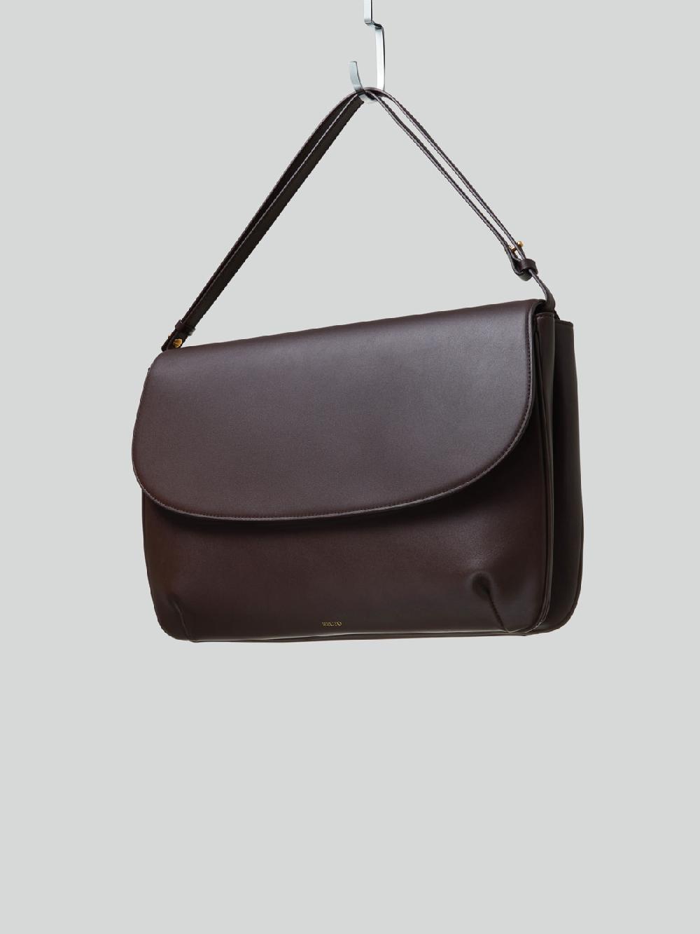 Recto VINTAGE FLAP BAG LARGE (MAHOGANI BROWN)