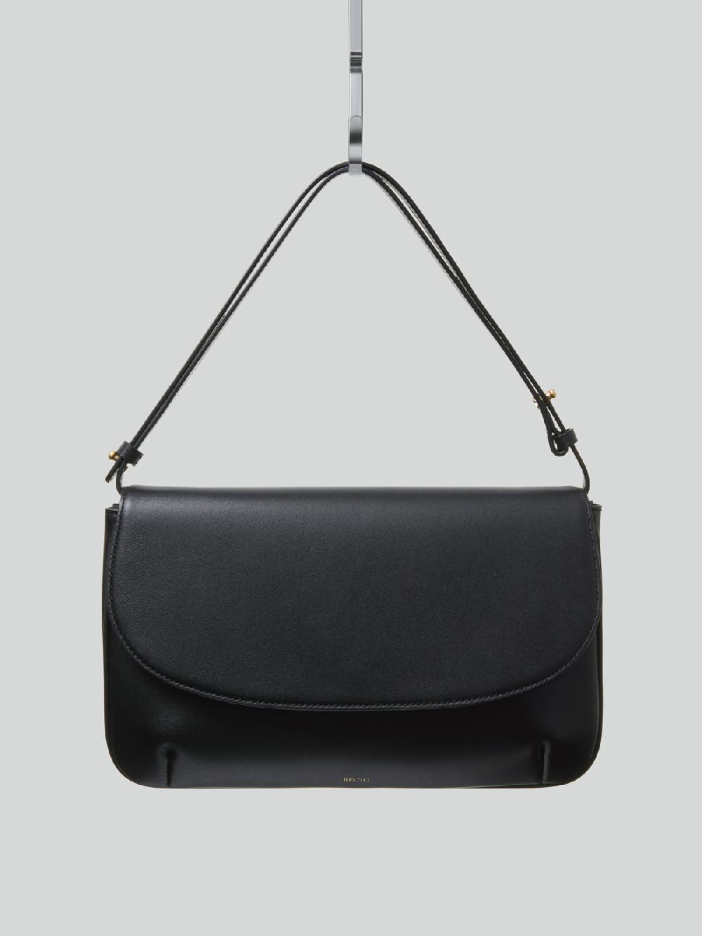 Recto VINTAGE FLAP BAG MEDIUM (BLACK)