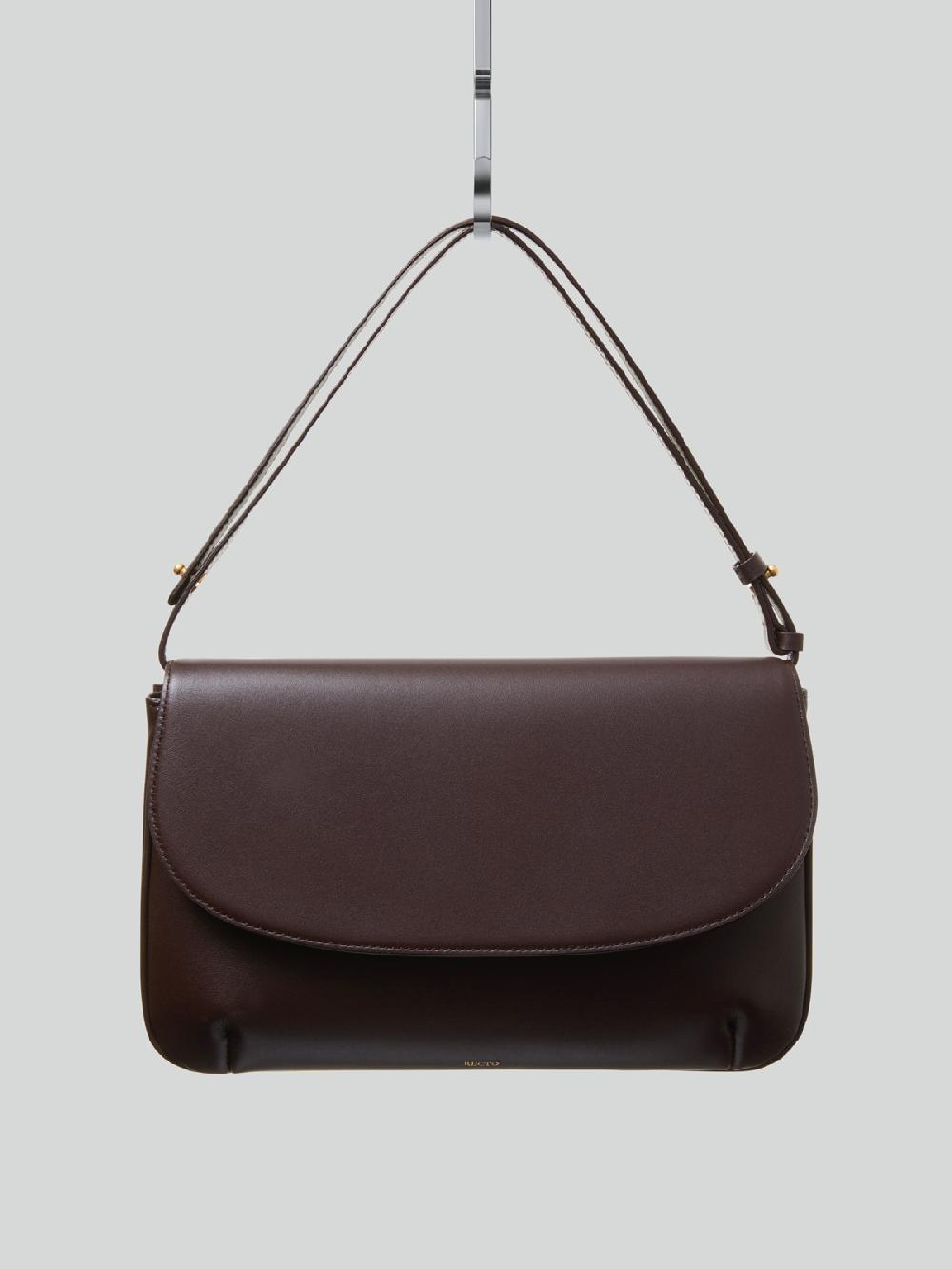 Recto VINTAGE FLAP BAG MEDIUM (MAHOGANI BROWN)