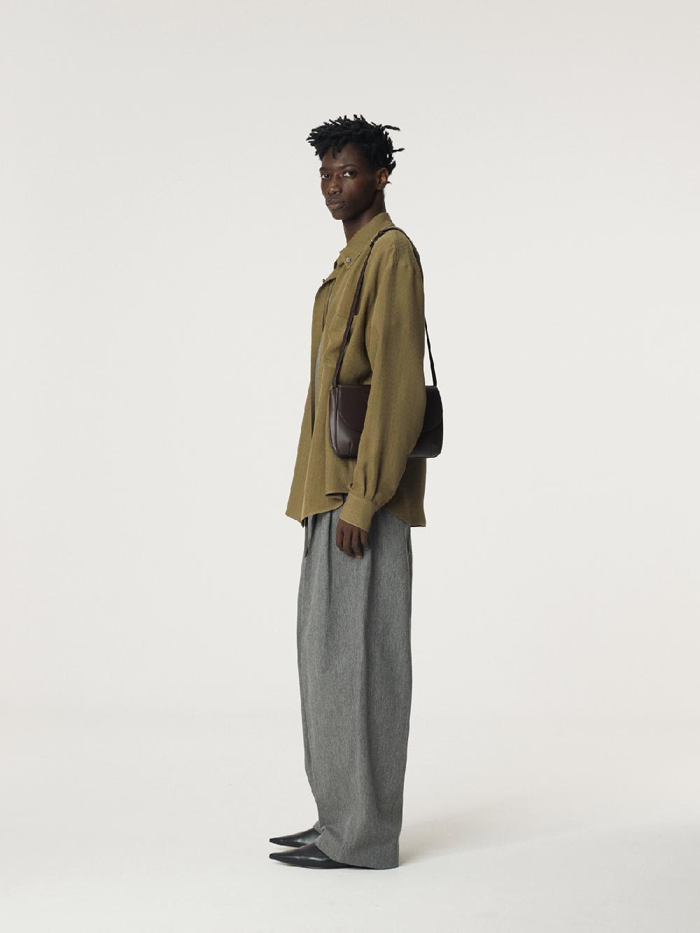 Recto VINTAGE JACQUARD SHIRT (KHAKI)