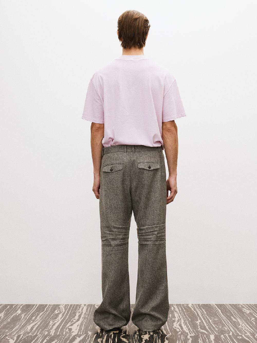 Recto VINTAGE WASHED COTTON OVERSIZE T-SHIRT (WHITENED PINK)