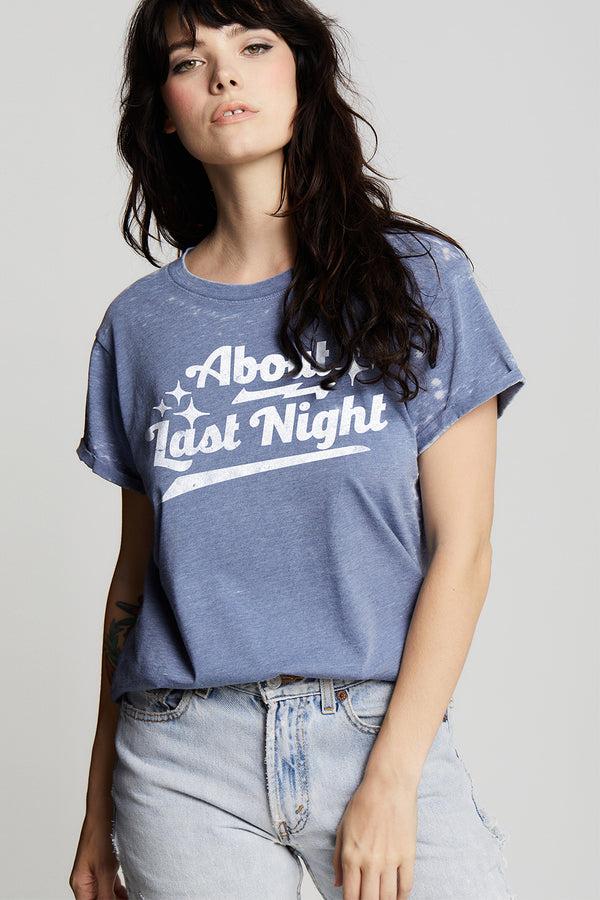 Recycled Karma About Last Night Vintage-Style Statement Tee