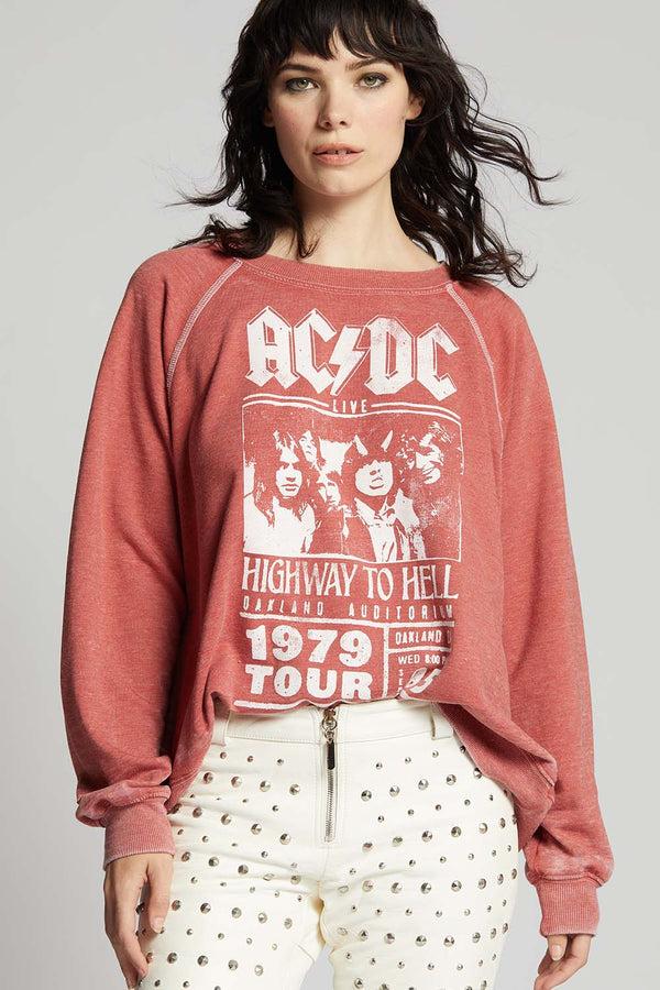 recycled karma AC/DC Highway To Hell Vintage Concert Sweatshirt