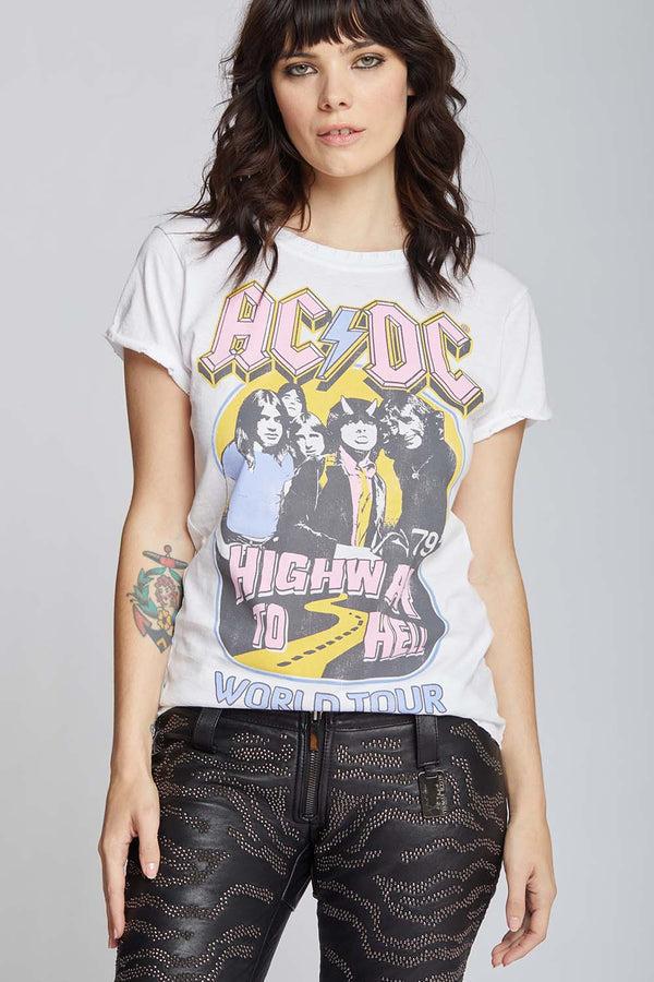 recycled karma AC/DC Highway to Hell World Tour Vintage Band Tee