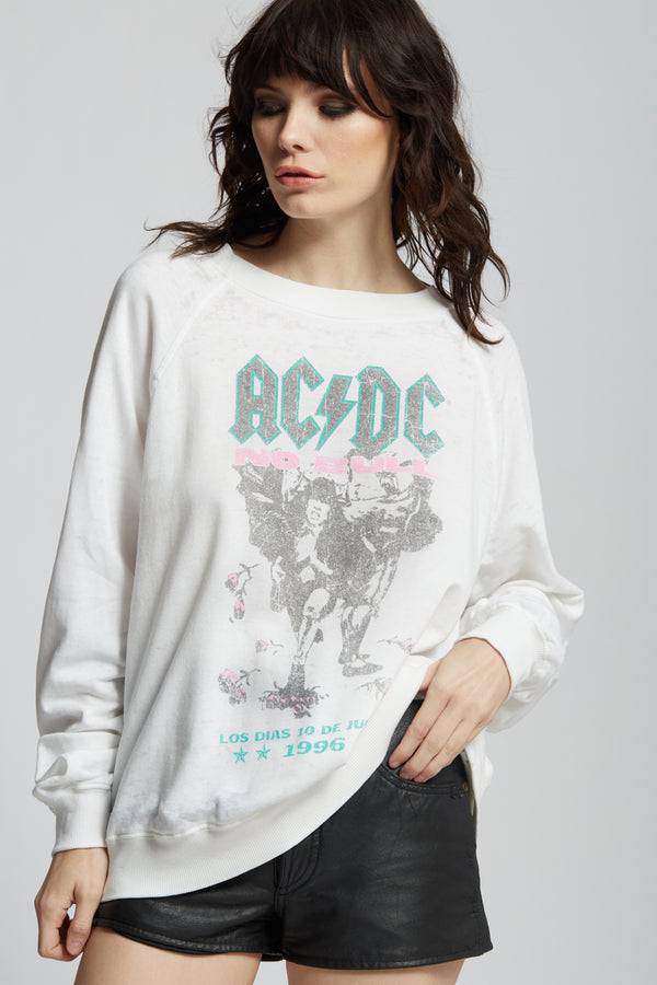 Recycled Karma AC/DC No Bull 1996 Live Tour Vintage Sweatshirt