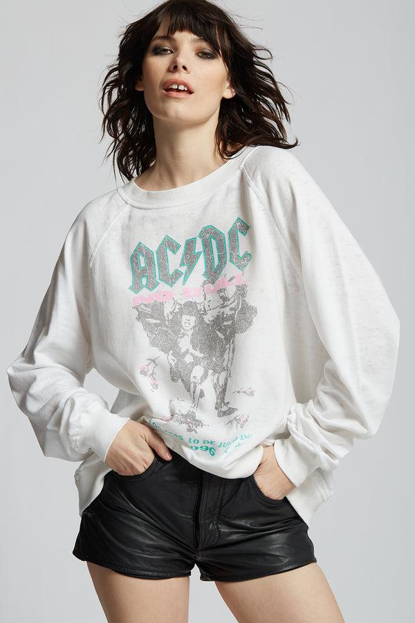 Recycled Karma AC/DC No Bull 1996 Live Tour Vintage Sweatshirt
