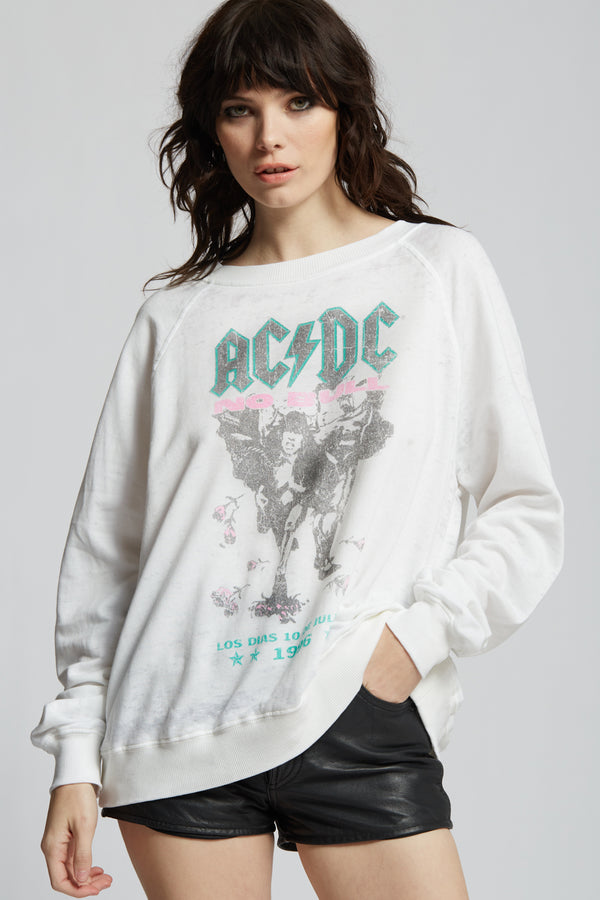 recycled karma AC/DC No Bull 1996 Live Tour Vintage Sweatshirt