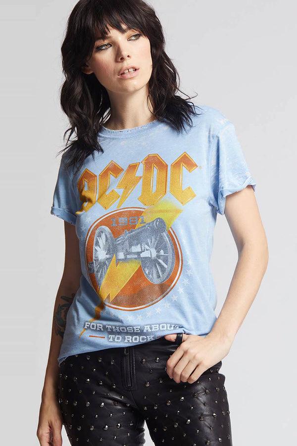 Recycled Karma AC/DC Those About To Rock Vintage Graphic Tee