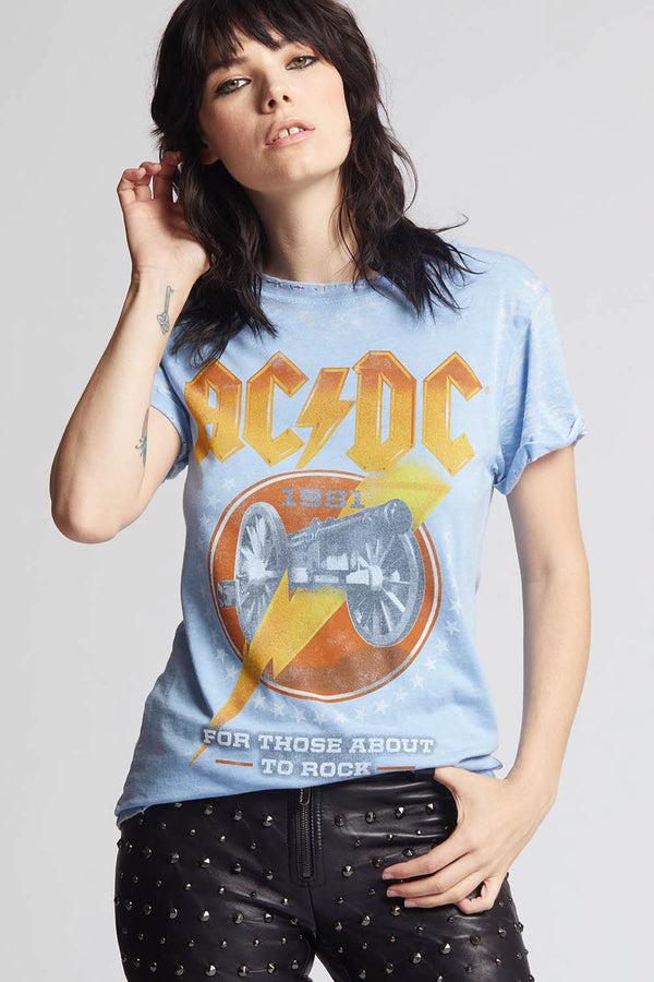 Recycled Karma AC/DC Those About To Rock Vintage Graphic Tee