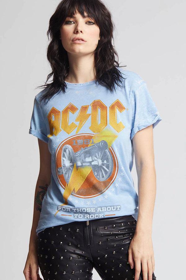 recycled karma AC/DC Those About To Rock Vintage Graphic Tee
