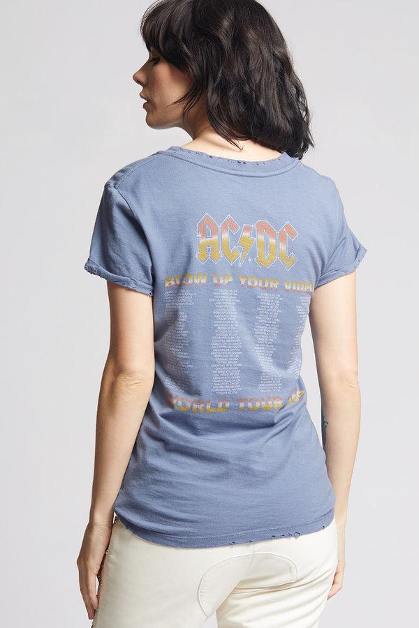 Recycled Karma AC/DC U.S. Tour 1988 Vintage Band Tee