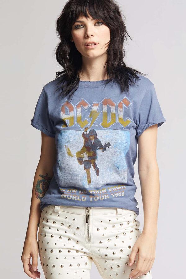 Recycled Karma AC/DC U.S. Tour 1988 Vintage Band Tee