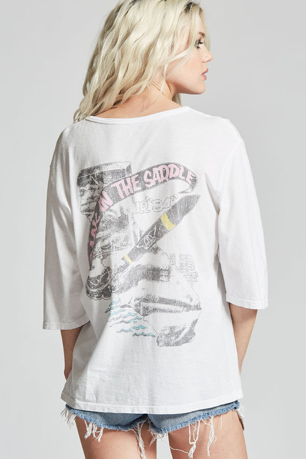 Recycled Karma Aerosmith Back In The Saddle Vintage Band Tee